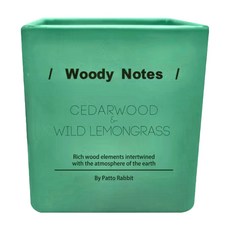 百特兔寶 樸石香氛蠟燭-檸檬香茅與雪松,1入,清新香氣瀰漫，營造舒適放鬆的居家氛圍, 200g