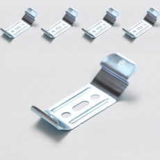 세류홈 브라켓 스냅 4.5cm, 실버, 5개 실버, 5개