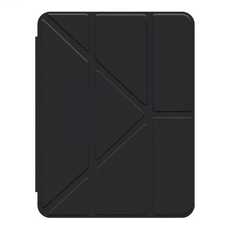 vXTRA 飛創 Y折立架平板保護套 合成皮+TPU+壓克力背板 多種觀看角度, iPad 10.2吋/iPad Air Pro 10.5吋, 經典黑, 1個