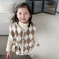 CONTIKIDS 兒童菱格紋背心
