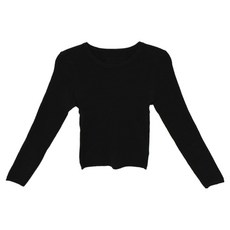 카일라 여성용 베이직 골지 라운드 니트