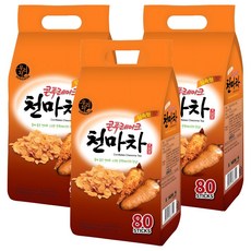 우리차 실속형 콘푸레이크 천마차, 18g, 80개입, 3개