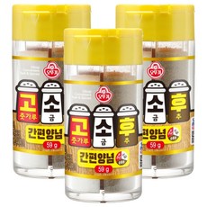 오뚜기 고소후 간편양념, 59g, 3개