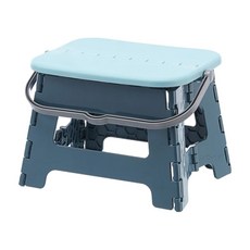 KEYWAY 聯府 手提快收摺疊椅, 藍色, 1個