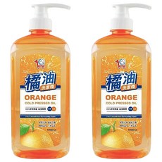You Can Buy 100%冷壓橘油濃縮洗碗精 2瓶 天然橘油配方 強效去油 不殘留, 1L