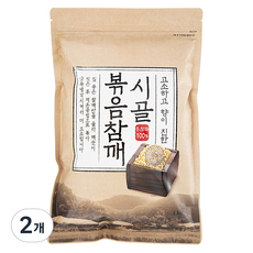 시골 볶음참깨, 1kg, 2개