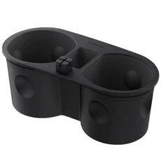 Baseus 倍思 T-Space 水杯固定器 特斯拉專用, 冷山灰, 1個