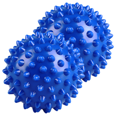 MEDIN&STORY 腳底按摩球 6cm, 2個, 藍色