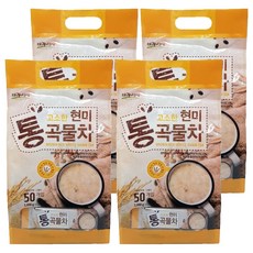 태광선식 현미 통 곡물차, 20g, 50개입, 4개