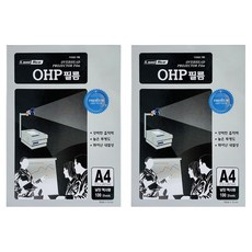 OHP필름 100MIC 100p, A4, 2개 A4, 2개