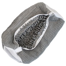 comet 圓筒形家用洗鞋袋, 灰色, 1個