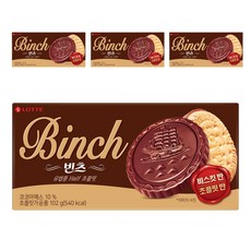LOTTE 樂天 Binch, 102g, 4個