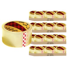 3M Scotch 透明膠帶, 黏性佳不易斷裂, 品質保證, 環保設計, 透明色, 24捲