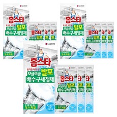 홈스타 발포 배수구 세정제, 120g, 3개