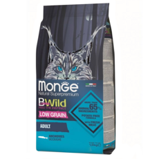 MonGe 瑪恩吉 1歲以上成貓 真野低穀 乾飼料, 1個, 1.5kg, 鯷魚