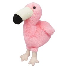 Naito Design 內藤研究所 大陸散步 Q版動物造型玩偶 6歲以上適用, 紅鶴, 1個