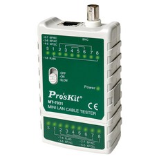 Pro'sKit 寶工 迷你網絡測試器, 綠色 + 白色, 1個, 112mm