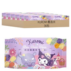 KUROMI 酷洛米 純水柔濕巾, 1包, 36包