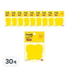 3M Post-it 利貼 強力黏著模切便條紙 76 x 76 mm, 蝴蝶, 45入, 30個