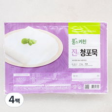 풀스키친 진청포묵, 2kg, 1개입, 4개