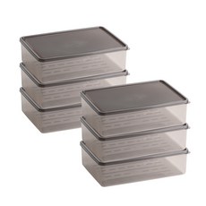 BETREE 冰箱保鮮盒, 6個, 1個