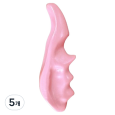 Toppia 輕便指壓按摩用品 拇指按摩器, 粉紅色, 5個