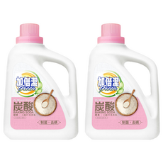 加倍潔 酵素小蘇打洗衣乳 百萬碳酸 質感花果調香, 2.4kg, 2桶