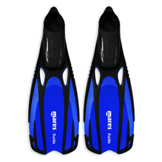 mares Fluida 腳蹼 + 腳蹼包, 寶藍色