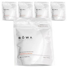 BOWA 시그니처 풀 바디 하드왁스, 500g, 5개