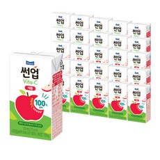 Maeil 每日乳業 Vita-C蘋果汁, 125ml, 48入