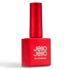 Jello Jello Peel-Off Base Gel 10ml, 透明, 1入