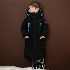 AndiApple 兒童長版鋪棉連帽外套