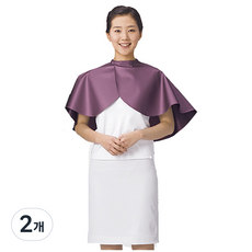 沙龍燙髮圍巾 小, HB4162 珍珠酒紅, 2個