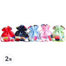 八福商會高級苧麻鈴鐺包傳統紀念品, 隨機出貨, 2個