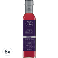 올리타리아 끼안티 와인식초, 6개, 250ml