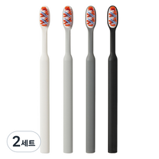 JAJU 牙結石護理牙刷4件組, 4入, 2套