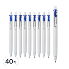 Uni 三菱 ball One 中性筆 0.38mm, 藍色, 40個