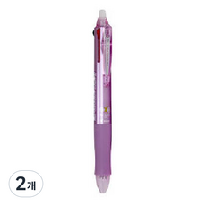 PILOT 百樂 FRIXION 按動式4色多功能筆, 粉紅色, 2個
