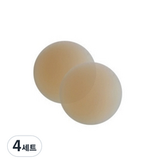 쏘나이스 실리콘 니플패치 다크베이지 7cm, 4세트