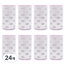 Bubble TOK 鋁製大髮捲, 24個, 淺紫色