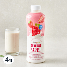 곰곰 딸기 듬뿍 요거트, 750ml, 4개