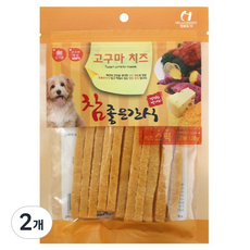 펫더맨 강아지 참좋은간식 고구마치즈, 치즈스틱, 120g, 2개