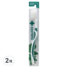 덴티스테 이중 미세모 칫솔 랜덤발송, 1개입, 2개