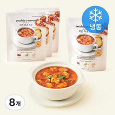 베키아에누보 치킨 마녀 스프 (냉동), 300g, 8개