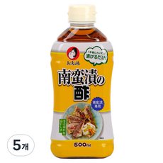 OTafUKU 御多福 南蠻漬醋, 5瓶, 500ml