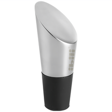 ibili 沉穩酒瓶塞, 1個, 斜切銀