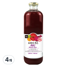 jun ABC蔬果汁, 1L, 4瓶