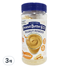 피넛버터앤코 오리지널 피넛파우더, 184g, 3개