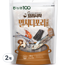 농협 멸치 디포리 국물팩 6p, 90g, 2개