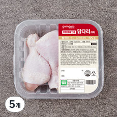 무항생제 인증 닭다리 (북채) (냉장), 400g, 5개